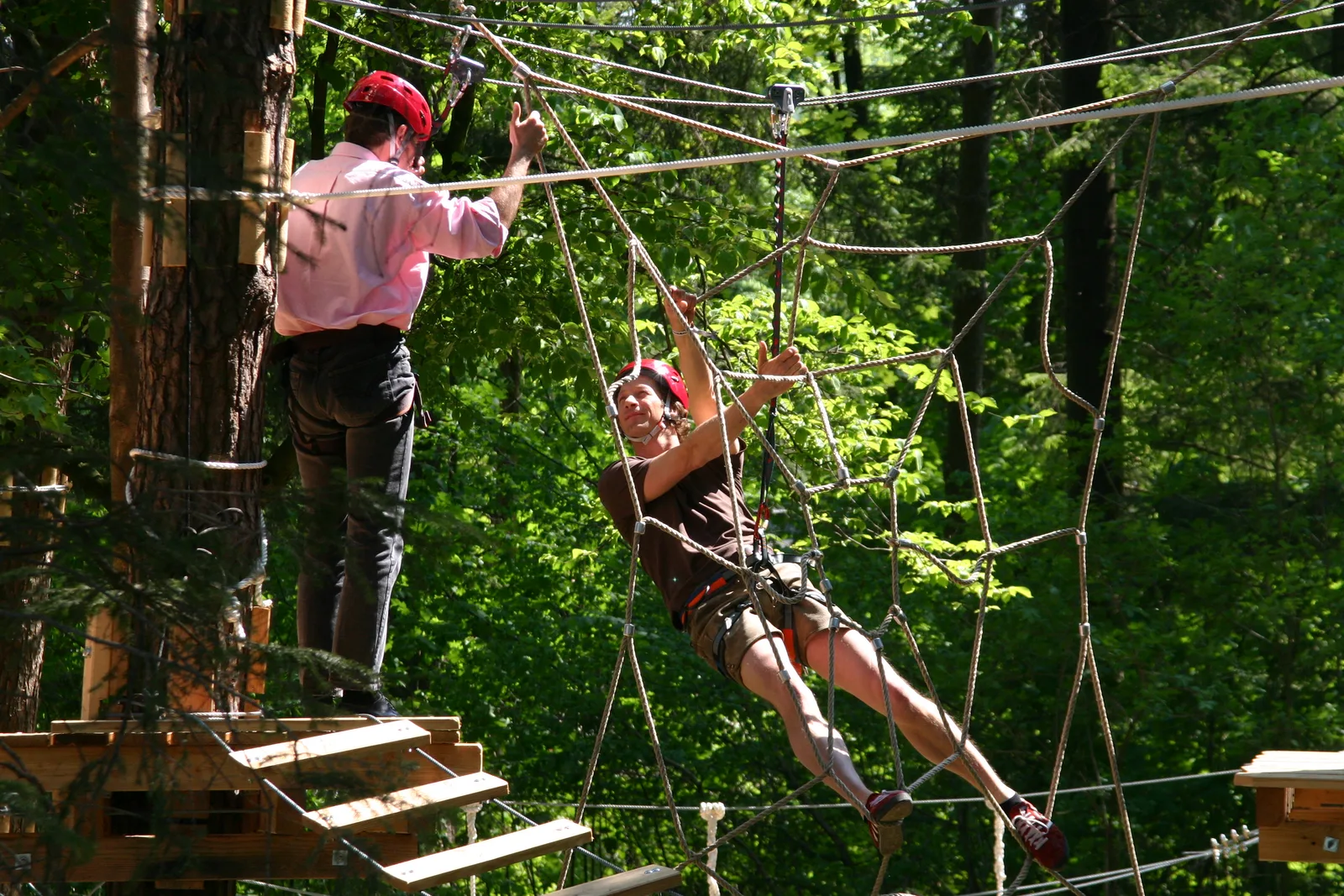 Kletterpark Waldbad Anif